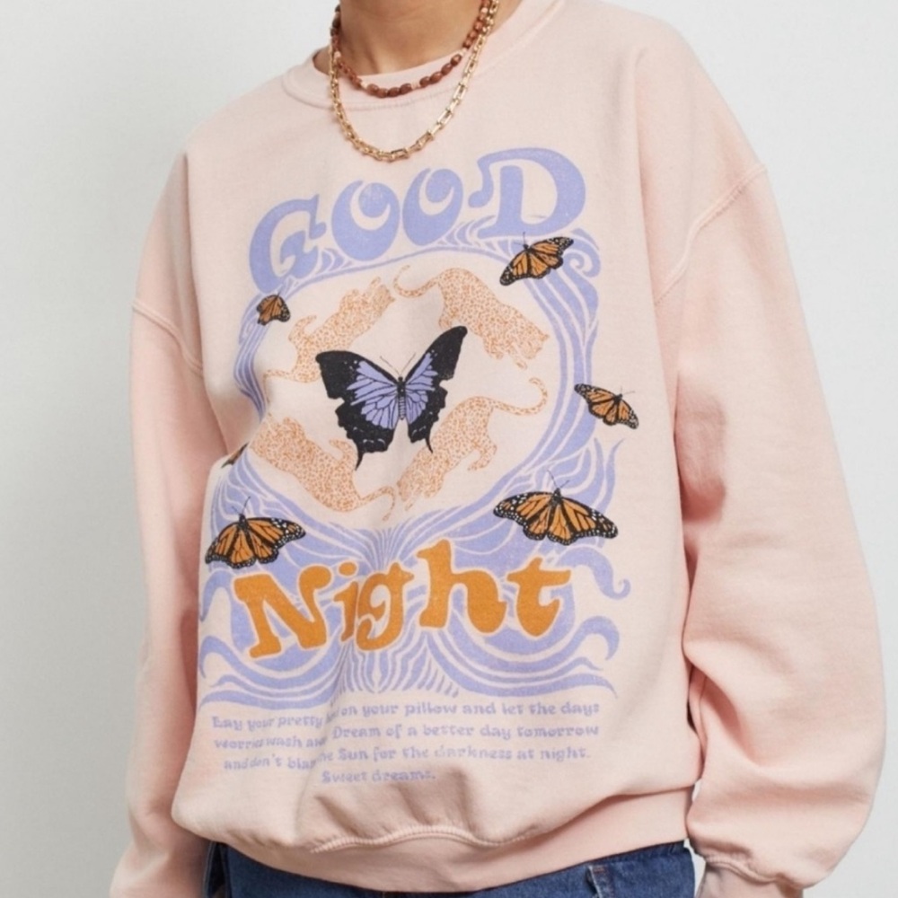 Urban Outfitters Project Social T Dreamscape Pullover Sweatshirt Size L/XL
